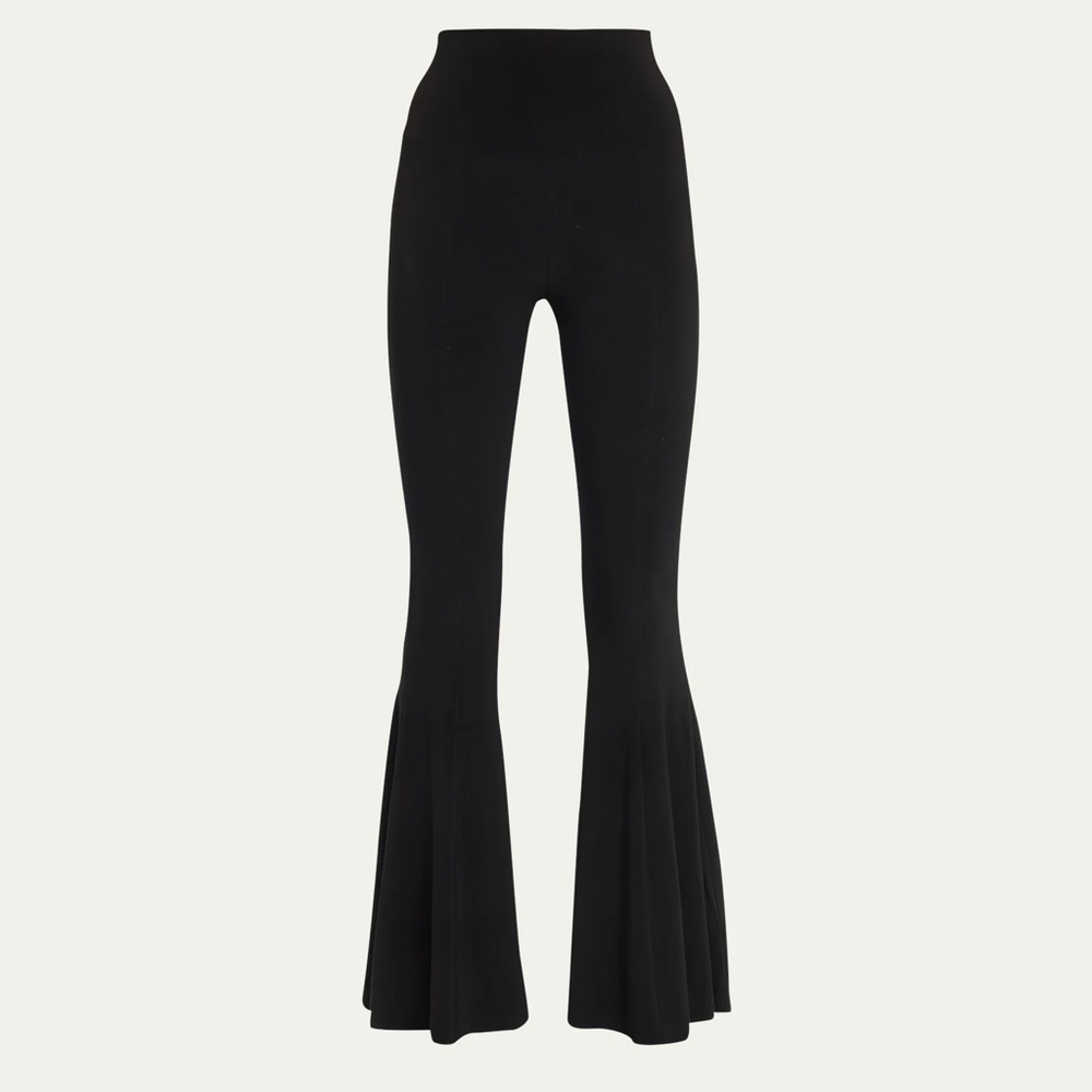 Norma kamali fishtail high waisted flare pants